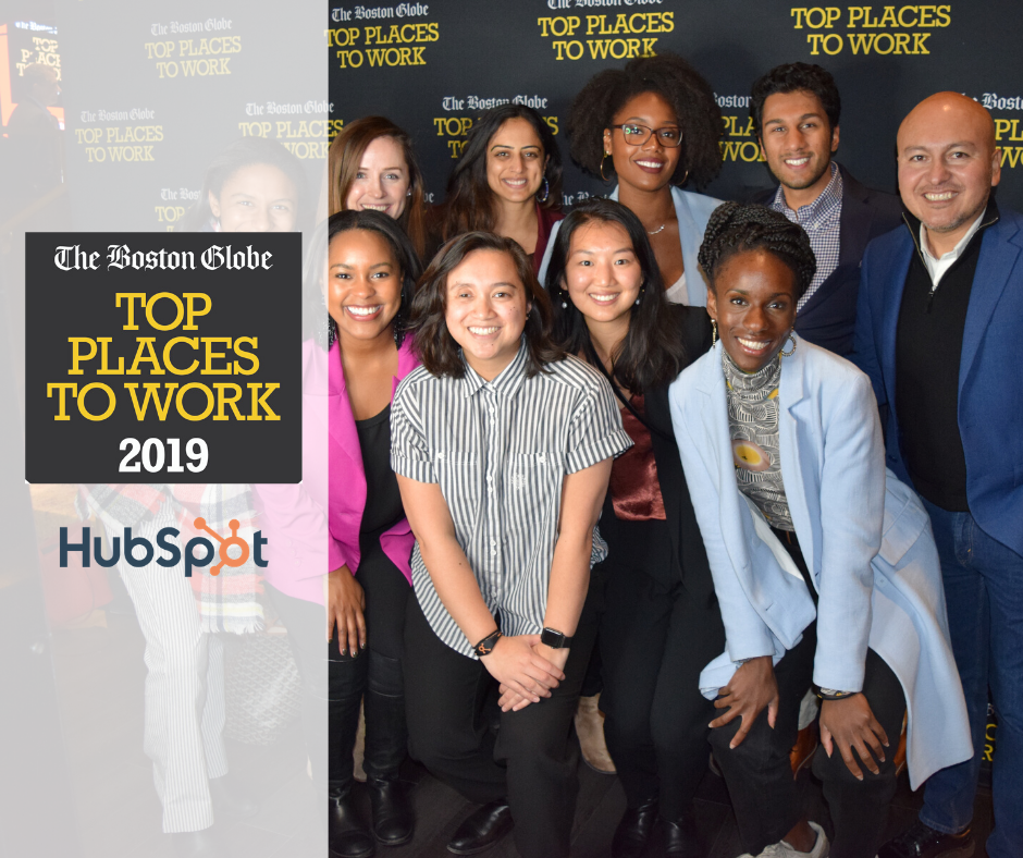 HubSpot Voted the 2 Top Place to Work in Massachusetts by The Boston Globe